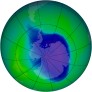 Antarctic Ozone 2008-11-07